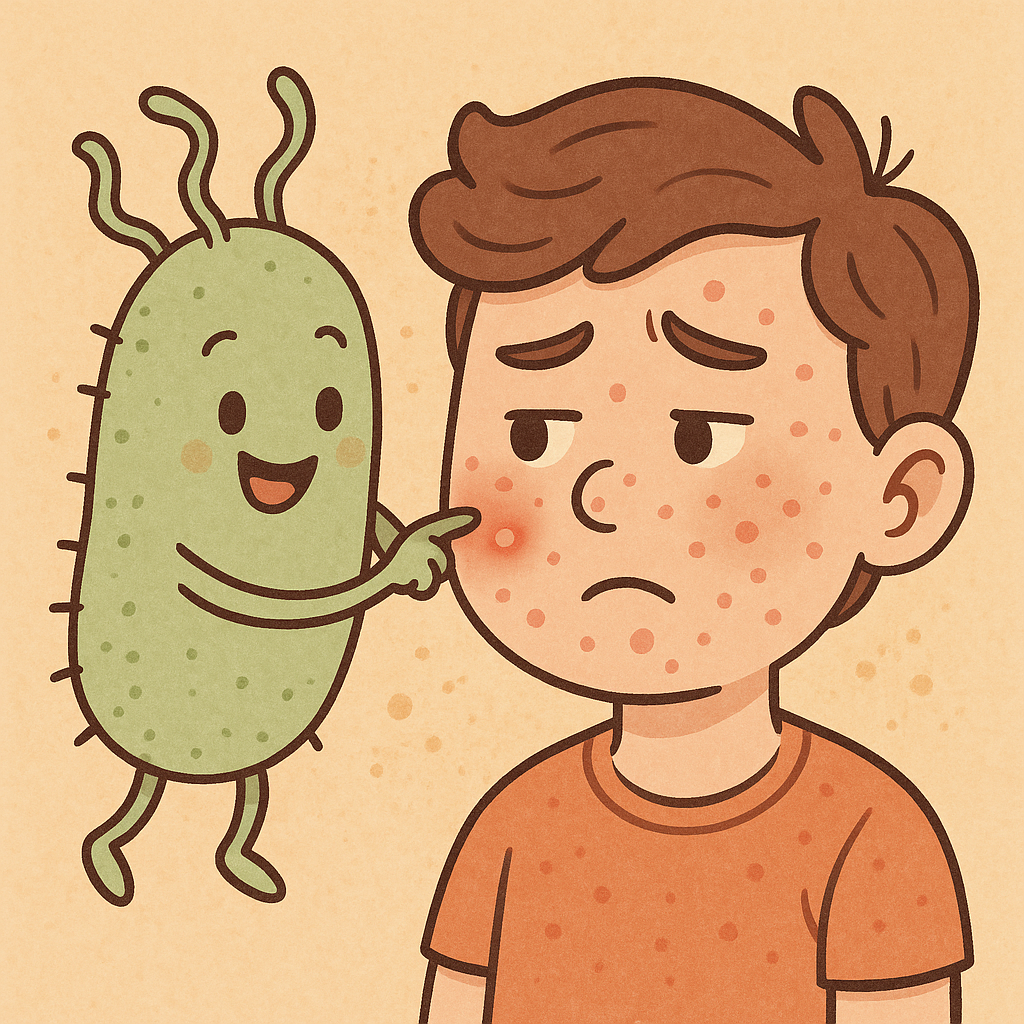 Adiós acné: los virus que podrían cambiarlo todo